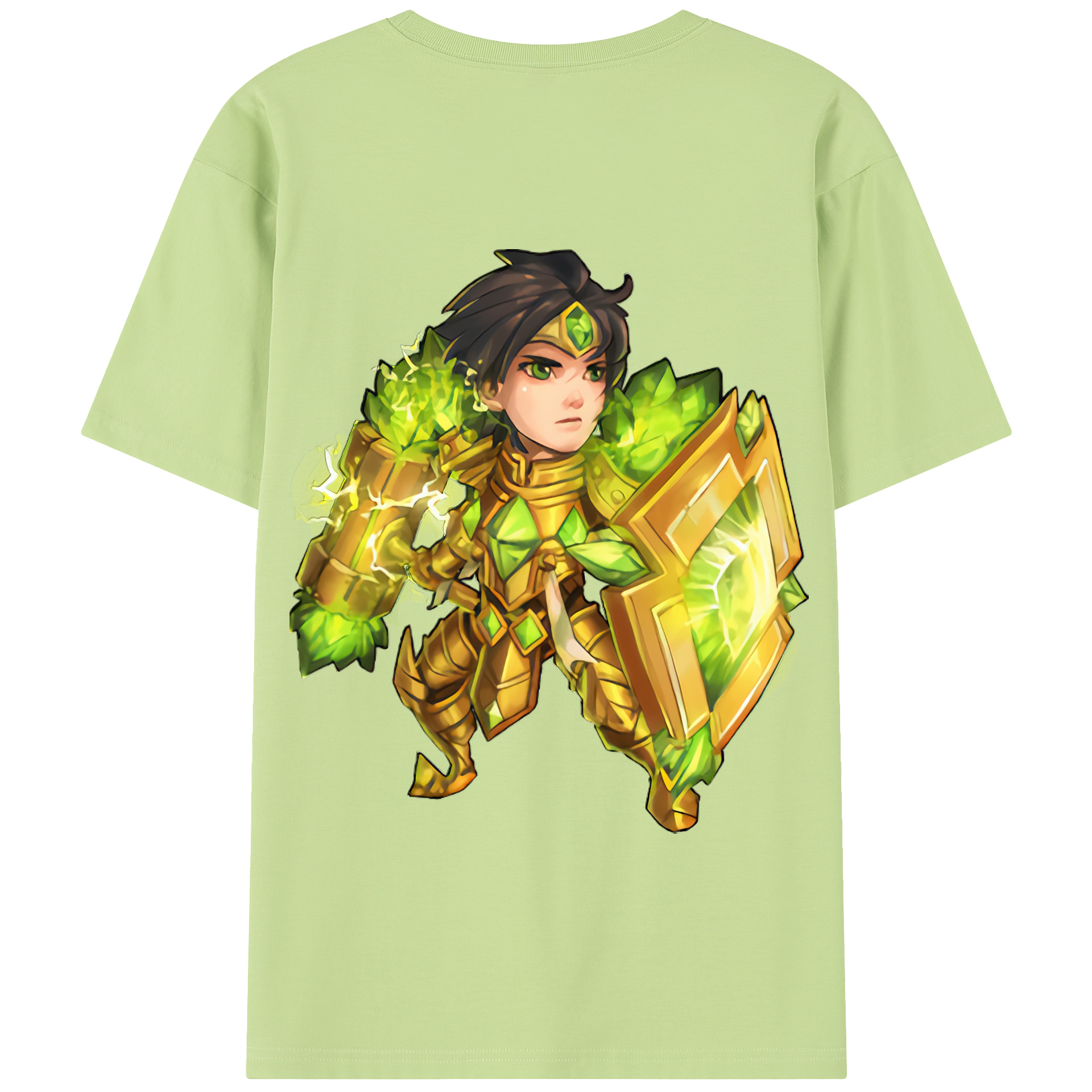 リーグ・オブ・レジェンド League of Legends LOL 綿100％半袖Tシャツ（背面プリント）